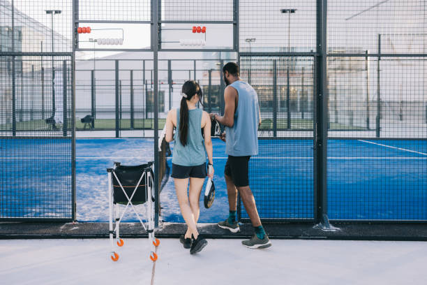 Construction court de padel