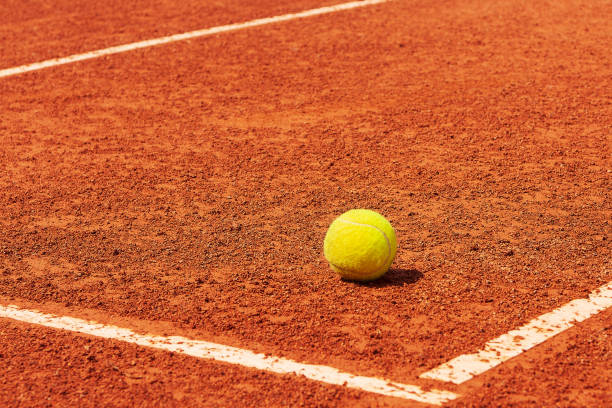 construction court de tennis en terre battue à Chartres